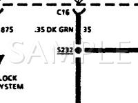 1993 Oldsmobile Cutlass Supreme  3.1 V6 GAS Wiring Diagram