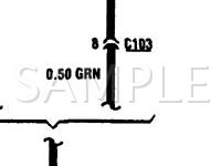 1993 GEO Storm 2+2 1.6 L4 GAS Wiring Diagram