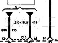 1994 Oldsmobile Cutlass Ciera S 2.2 L4 GAS Wiring Diagram