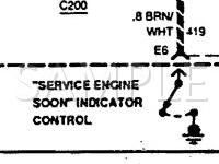 1994 Chevrolet C2500 Suburban  7.4 V8 GAS Wiring Diagram