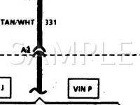 1994 Chevrolet Corvette  5.7 V8 GAS Wiring Diagram