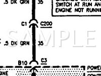 1994 Buick Lesabre Limited 3.8 V6 GAS Wiring Diagram
