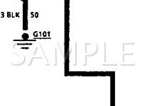 1994 Cadillac Fleetwood  5.7 V8 GAS Wiring Diagram