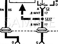 1994 Chevrolet Caprice  5.7 V8 GAS Wiring Diagram