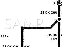 1994 Cadillac Fleetwood  5.7 V8 GAS Wiring Diagram