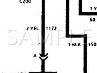 1994 Oldsmobile Silhouette  3.1 V6 GAS Wiring Diagram