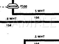 1994 Pontiac Trans Sport  3.8 V6 GAS Wiring Diagram