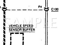 1994 GMC S15 Jimmy  4.3 V6 GAS Wiring Diagram
