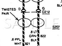 1994 Chevrolet S10 Blazer  4.3 V6 GAS Wiring Diagram