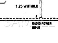 1994 GEO Tracker  1.6 L4 GAS Wiring Diagram