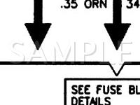 1995 Cadillac Eldorado Touring 4.6 V8 GAS Wiring Diagram