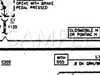 1995 Buick Lesabre Limited 3.8 V6 GAS Wiring Diagram