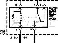 1995 Chevrolet Lumina APV  3.1 V6 GAS Wiring Diagram
