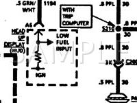 1995 Pontiac Grand Prix GTP 3.4 V6 GAS Wiring Diagram