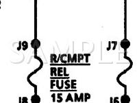 1995 Oldsmobile Cutlass Supreme  3.1 V6 GAS Wiring Diagram