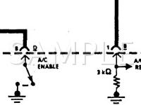 1995 Cadillac Fleetwood  5.7 V8 GAS Wiring Diagram