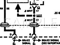 1995 Cadillac Fleetwood Brougham 5.7 V8 GAS Wiring Diagram