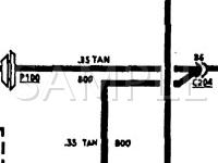 1995 Cadillac Fleetwood  5.7 V8 GAS Wiring Diagram