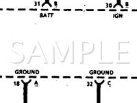 1995 Chevrolet Caprice Classic 4.3 V8 GAS Wiring Diagram