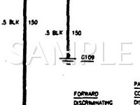 1995 Oldsmobile Achieva S 2.3 L4 GAS Wiring Diagram