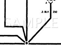 1995 Oldsmobile Achieva S 2.3 L4 GAS Wiring Diagram