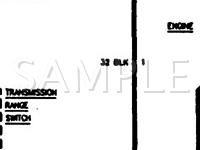 1995 Chevrolet K2500 Suburban  5.7 V8 GAS Wiring Diagram