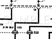 1995 Chevrolet K2500 Pickup  6.5 V8 DIESEL Wiring Diagram