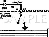 1995 GMC K1500 Pickup Sierra 4.3 V6 GAS Wiring Diagram