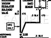 1995 Chevrolet C1500 Pickup  4.3 V6 GAS Wiring Diagram