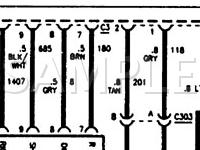 1996 Chevrolet Astro  4.3 V6 GAS Wiring Diagram