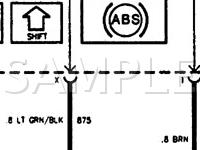 1996 Chevrolet Beretta  3.1 V6 GAS Wiring Diagram