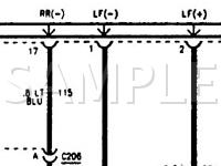 1996 Chevrolet Beretta  3.1 V6 GAS Wiring Diagram
