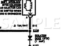 1996 Chevrolet Camaro Z28 5.7 V8 GAS Wiring Diagram