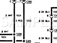 1996 GMC K2500 Suburban  6.5 V8 DIESEL Wiring Diagram