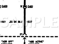 1996 Chevrolet Corvette  5.7 V8 GAS Wiring Diagram