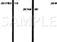 1996 Chevrolet Corvette  5.7 V8 GAS Wiring Diagram