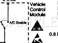1996 GMC G15/G1500 VAN Savana 5.0 V8 GAS Wiring Diagram