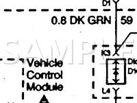 1996 Chevrolet P30 VAN  7.4 V8 GAS Wiring Diagram