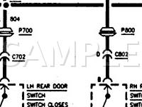 1996 Buick Lesabre Limited 3.8 V6 GAS Wiring Diagram