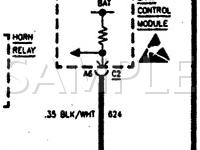 1996 Oldsmobile Delta 88 Royale 3.8 V6 GAS Wiring Diagram