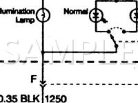 1996 Buick Park Avenue  3.8 V6 GAS Wiring Diagram