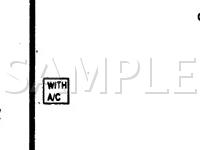 1996 GEO Metro  1.0 L3 GAS Wiring Diagram