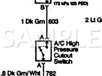1996 GMC Jimmy  4.3 V6 GAS Wiring Diagram