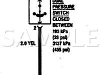 1996 GEO Tracker  1.6 L4 GAS Wiring Diagram