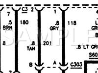 1997 Chevrolet Astro  4.3 V6 GAS Wiring Diagram