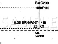 1997 Chevrolet Camaro RS 3.8 V6 GAS Wiring Diagram
