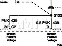 1997 Pontiac Firebird Trans AM 5.7 V8 GAS Wiring Diagram