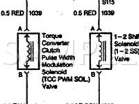 1997 Buick Regal GS 3.8 V6 GAS Wiring Diagram