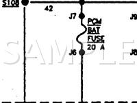 1997 Chevrolet Lumina LS 3.1 V6 GAS Wiring Diagram