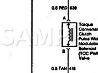 1997 GMC K1500 Suburban  5.7 V8 GAS Wiring Diagram